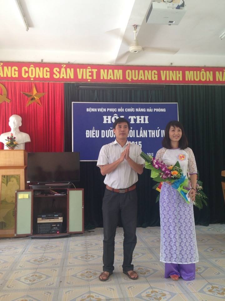 Bệnh viện Phục hồi chức năng Hải Phòng tổ chức Hội thi Điều dưỡng viên giỏi